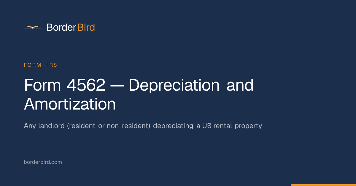 Form 4562 — Depreciation and Amortization | Canadian Landlord Guide ...